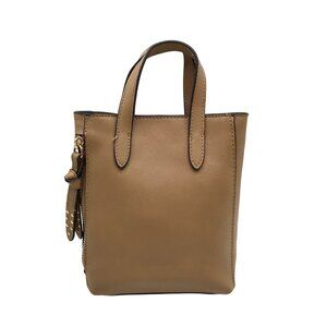 I.N.C. International Concepts Tan Faux Leather Crossbody Bag